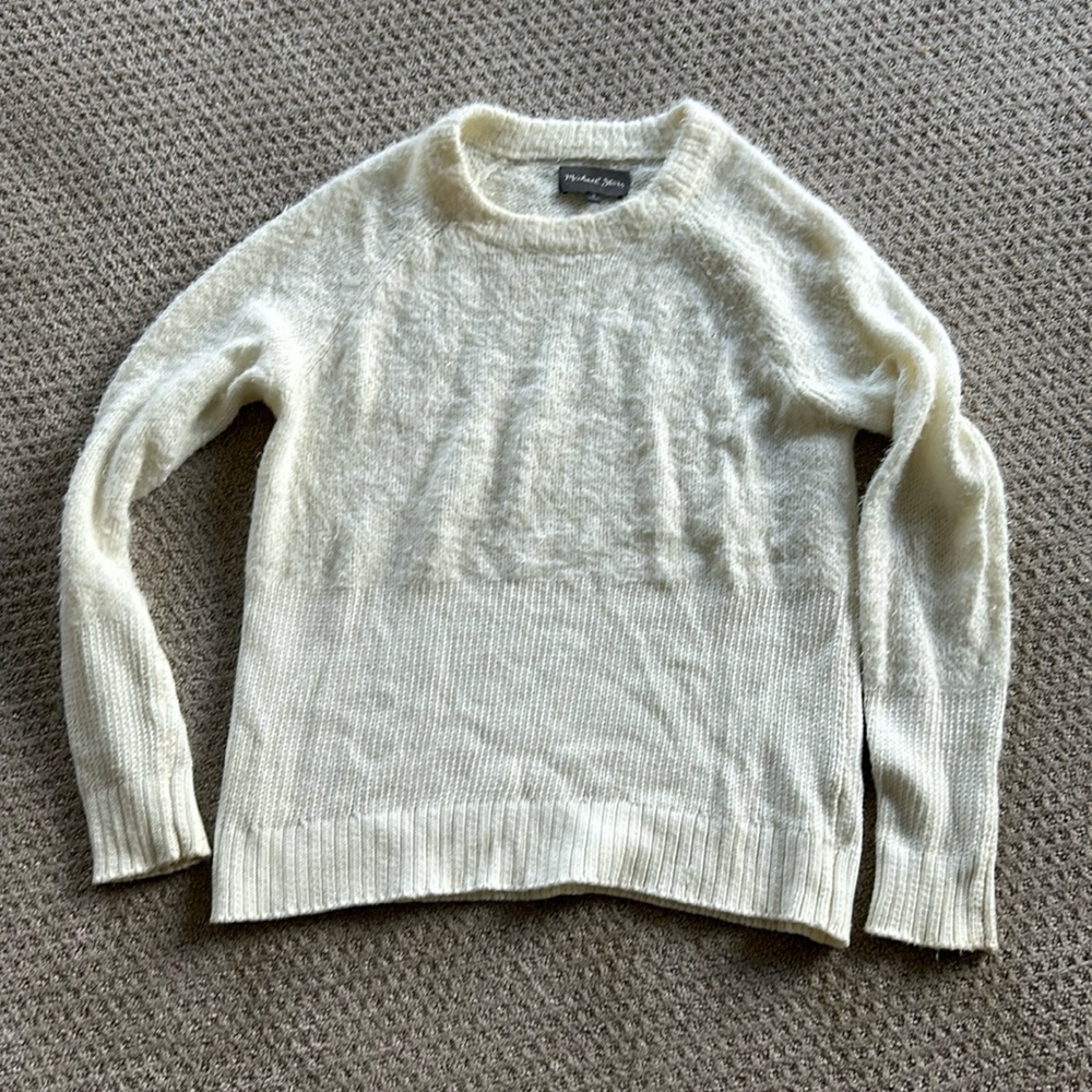 Michael stars cream sweater M